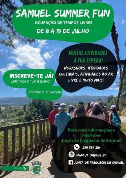 Samuel Summer Fun - Ocupação de tempos livres 2025